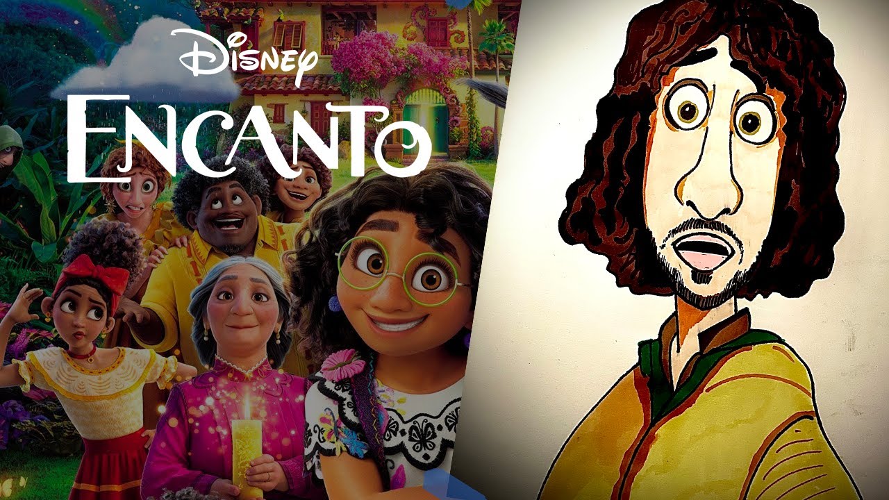 Как рисовать бруно из энканто