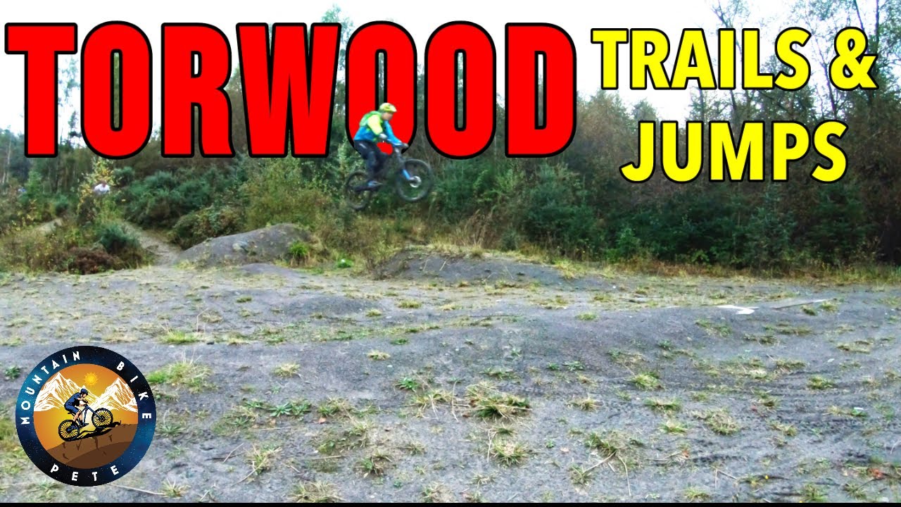Torwood MTB Trails and Quarry Jump Line YouTube