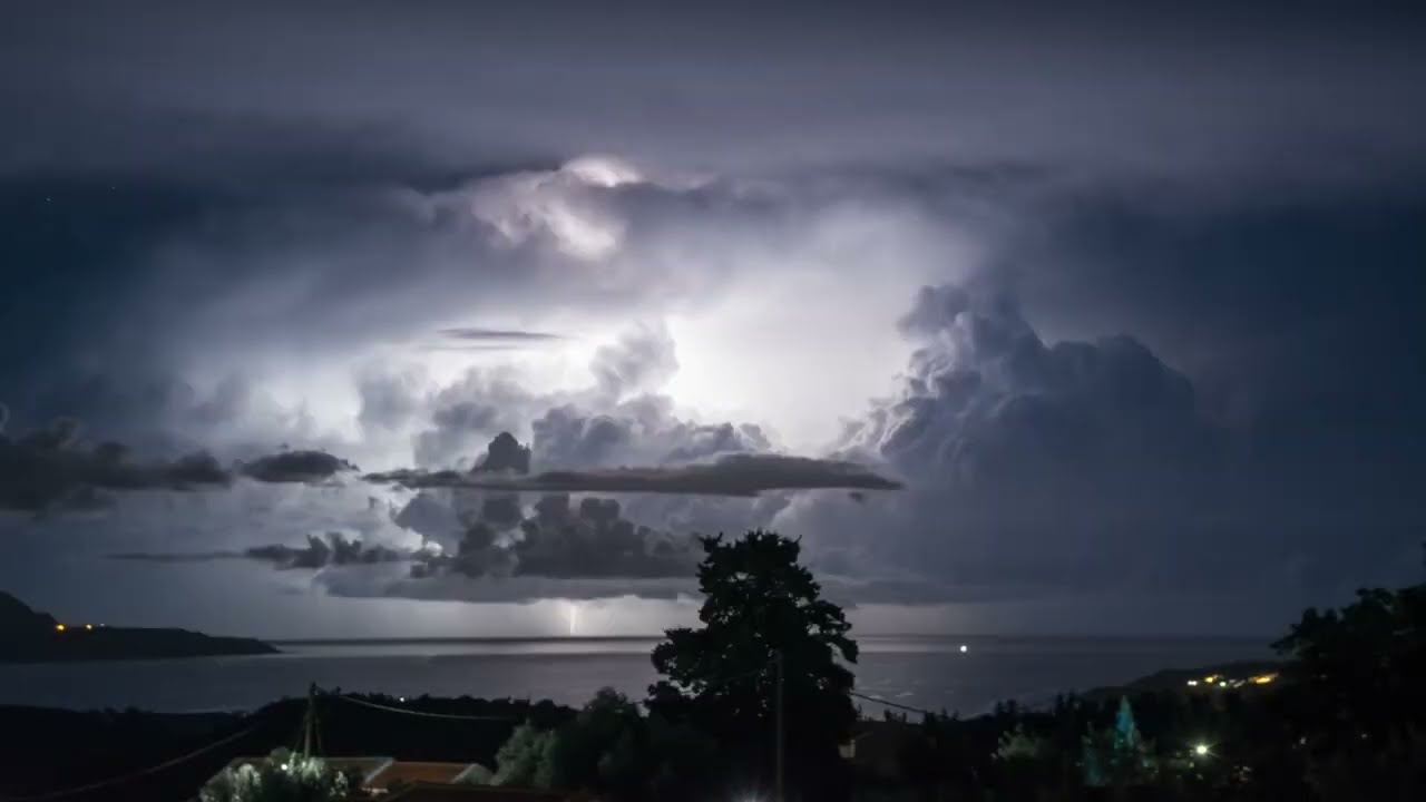 Cosmic Storm Relaxing Music During Earthly Thunderstorm