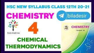 chemical thermodynamics Class 12th hsc Maharashtra board  New syllabus2021 part 4