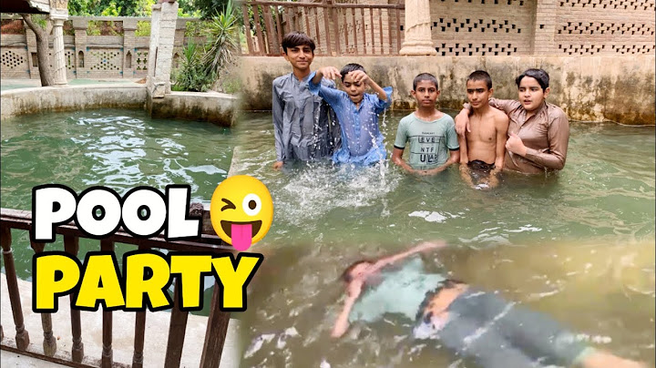 Pool Party😜With My Friends In Farmhouse!