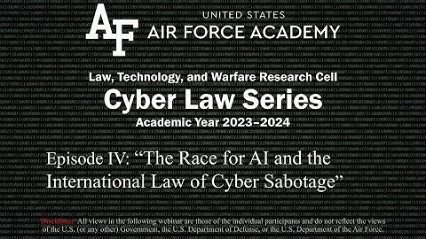 LTWRC Cyber Law Series S03E04 Cyber Espionage