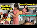 FIZ ALMOÇO NUTRITIVO | RECEBIDOS | QUARTO DO BEBÊ + PERRENGUE NA COZINHA 😰