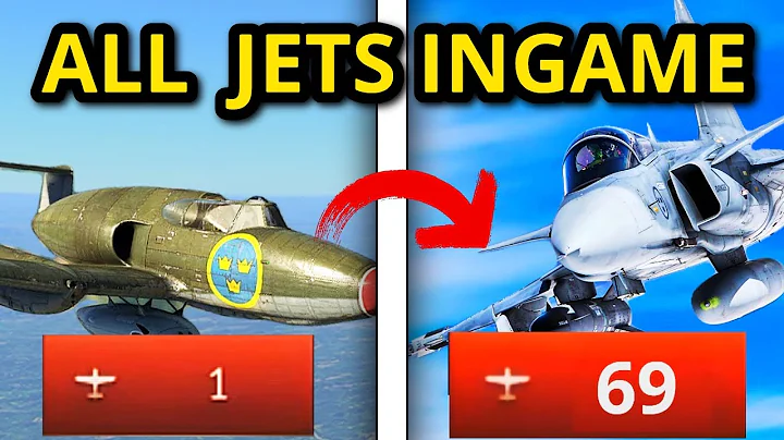 I SURVIVED 1 KILL WITH EVERY JET INGAME (From low tier to Top Tier sweden)