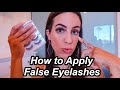 How To Apply False Eyelashes WITHOUT eyeliner - Ardell Wispies
