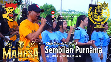 ALL ARTIST - SEMBILAN PURNAMA || COVER [MAHESA MUSIC] LIVE PERFOM LATHA