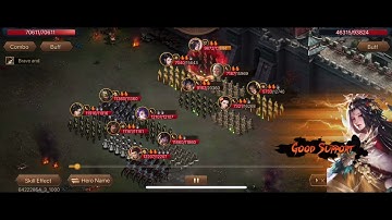 Three Kingdoms Overlord. Four Heavenly Kings BP LU BU VS FLame of Hell Divinity SP Hua Tuo