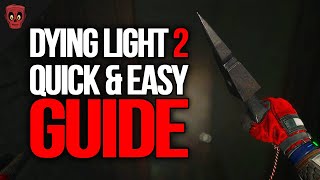 Dying Light 2: How To Get The Grappling Hook & Paraglider | How To Unlock Nightrunner Tools NOW