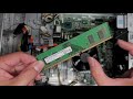 Dell Inspiron 3668 Desktop Disassembly RAM SSD Hard Drive Upgrade Replacement Repair