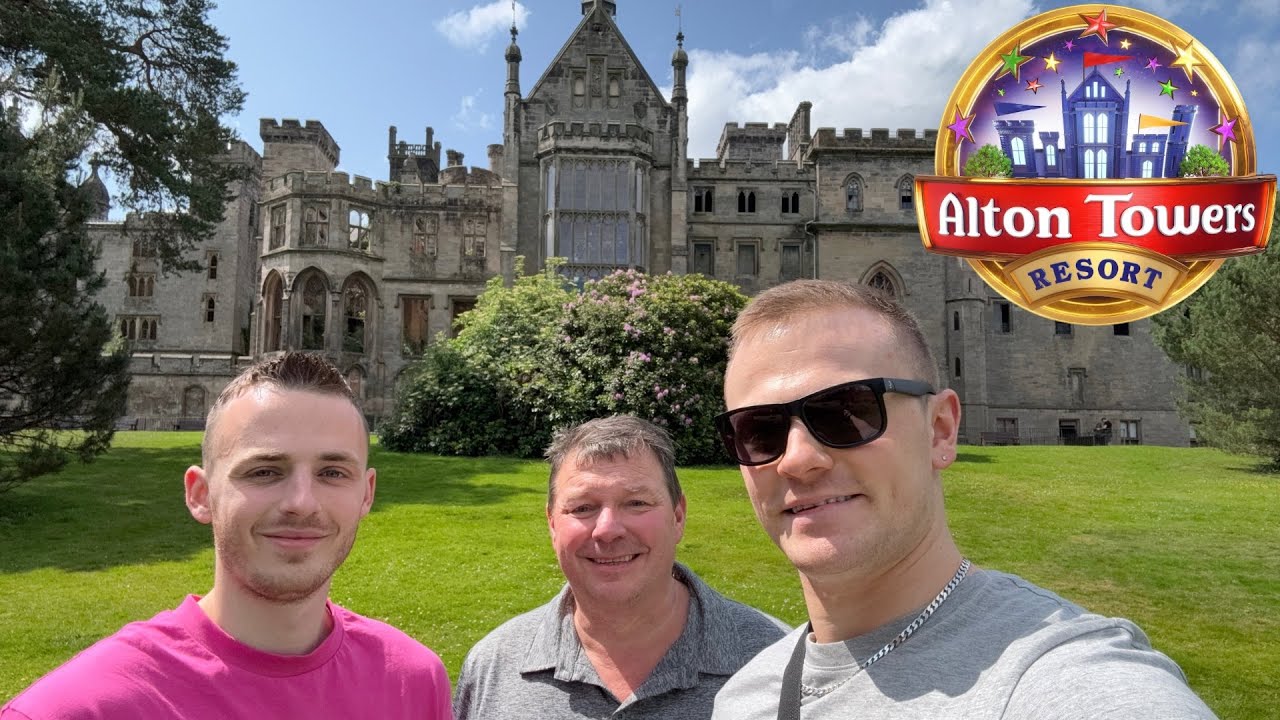 Alton Towers Vlog June 2025 - A Sunny Father’s Day!