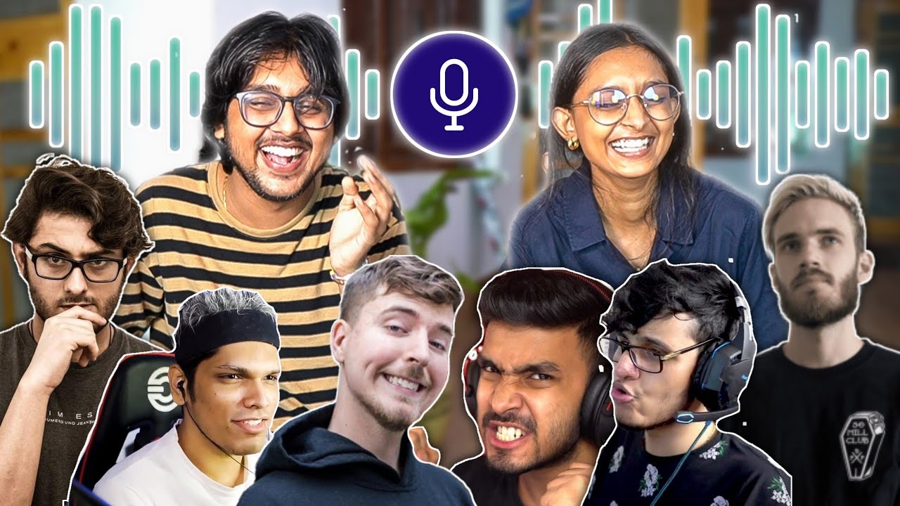 Guessing YouTubers Using ONLY Their Voice Challenge