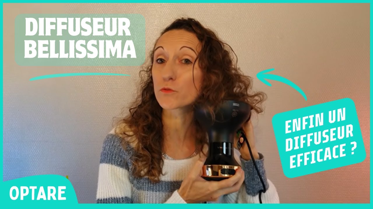 Test du Diffon Bellissima : enfin un sèche-cheveux qui prend soin de vos boucles !