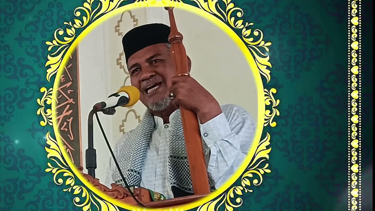 Persiapkan Droe Teh untuk Menyambut Bulan Ramadhan, Khutbah Jum'at Tgk. Zainuddin di Masjid Al Asyi
