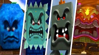 Evolution of Thwomp & Whomp in Super Mario Games (1988 - 2017)