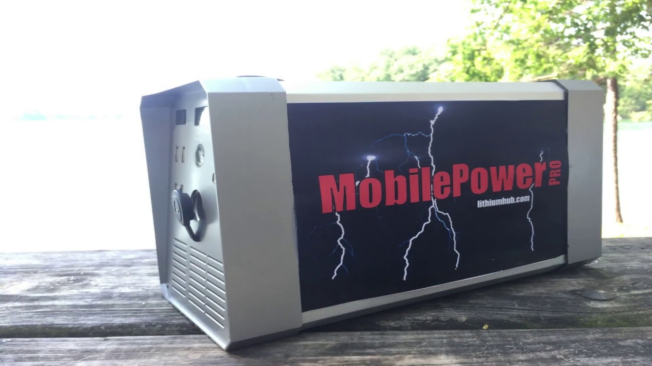 Mobilepower Pro camping trip