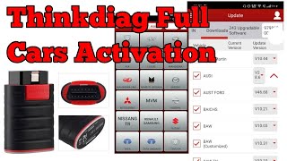 Thinkdiag (TD) Firmware Update /Full software / Tested In cars/ How to Activate Full Car screenshot 2