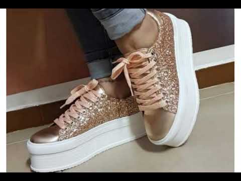 Platform shoes fashion/zapatos tenis de 2019 - YouTube