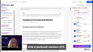 Turn Your Learning Content Into a Podcast with AI | Stellar-OS