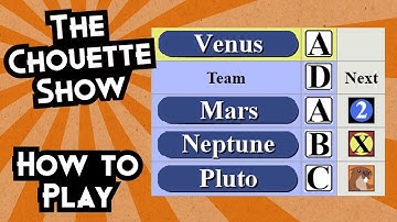 Chouette Show: How to Play