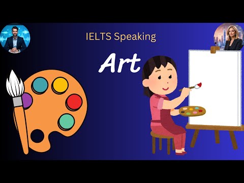 IELTS Speaking Practice — Talking About Art! 🎨 | IELTS Speaking Part 1 Sample Answers