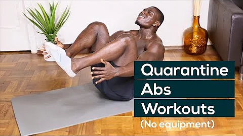 8 Minutes Quarantine Abs Workouts (No Equipment)