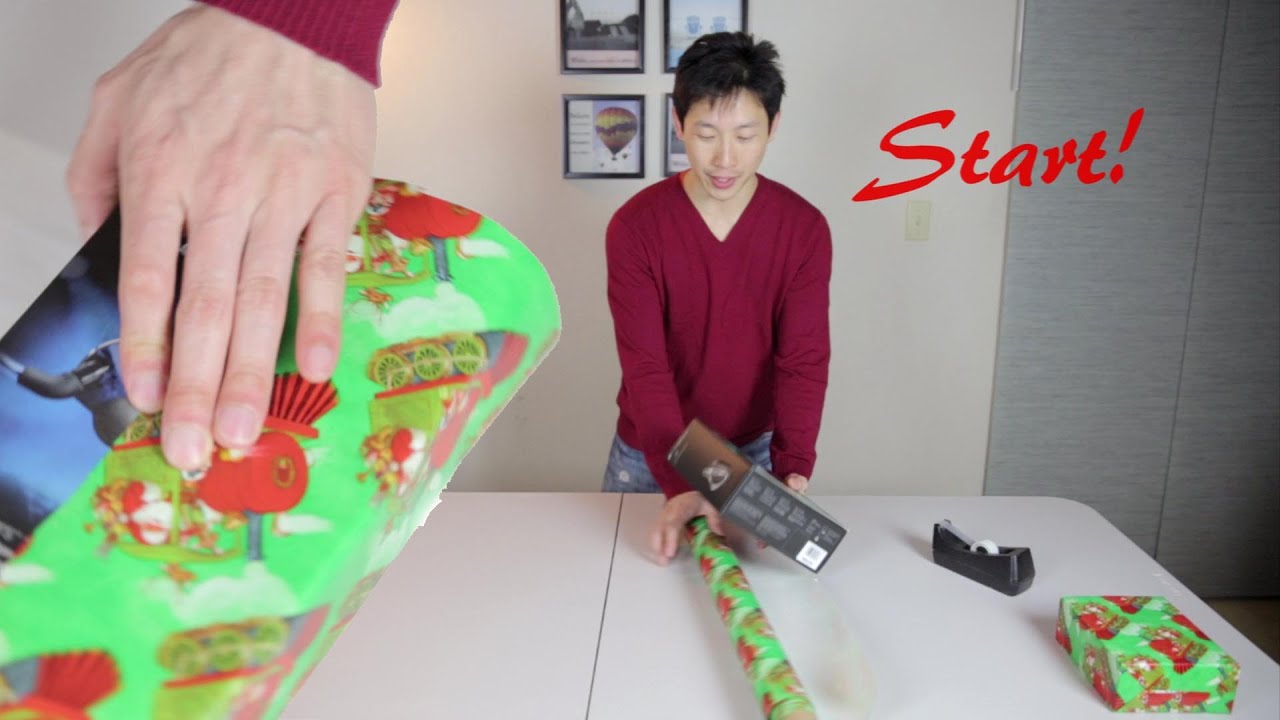 Speed Gift Wrapping