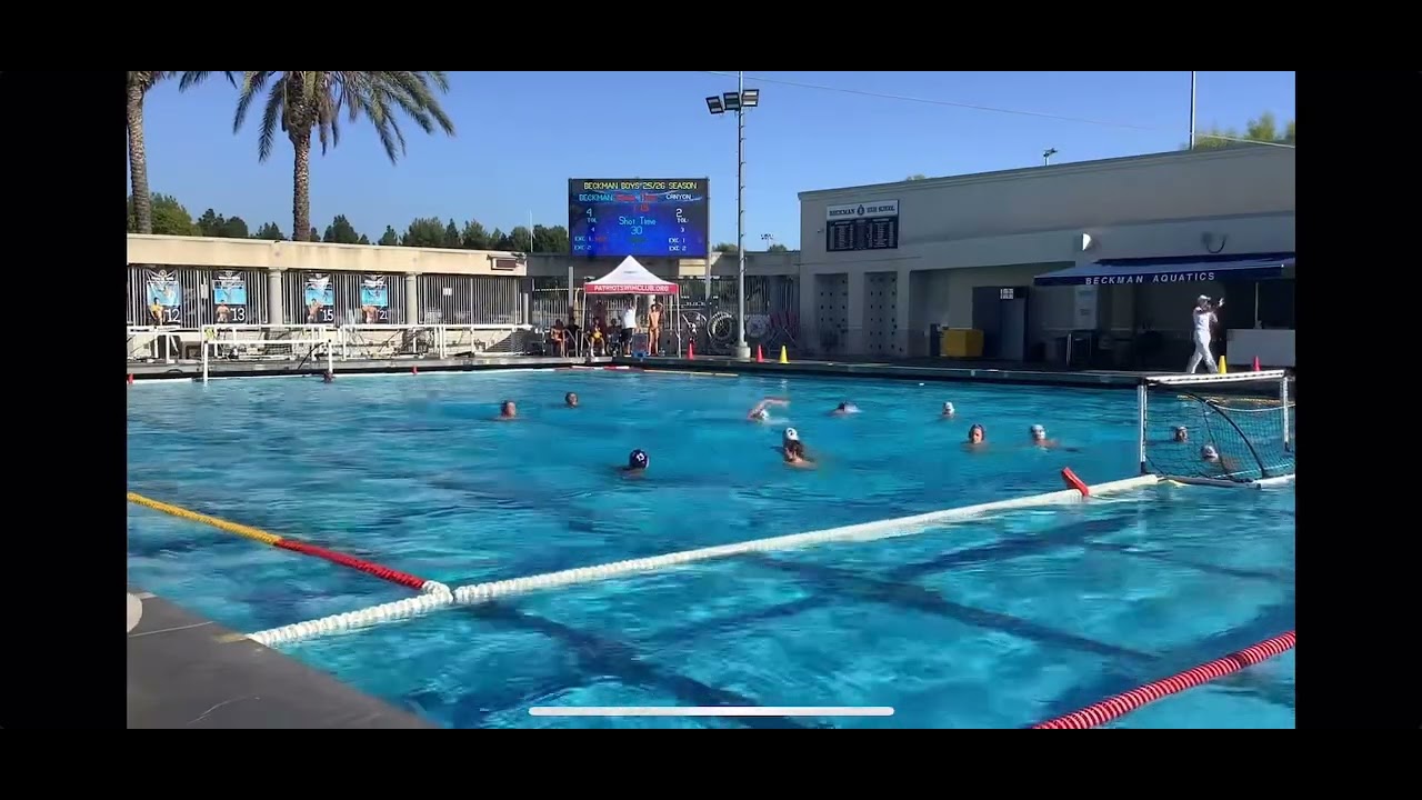 Canyon Vs Beckman - Water Polo Goalkeeper Highlights 