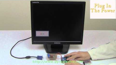 Basic Arduino VGA Output