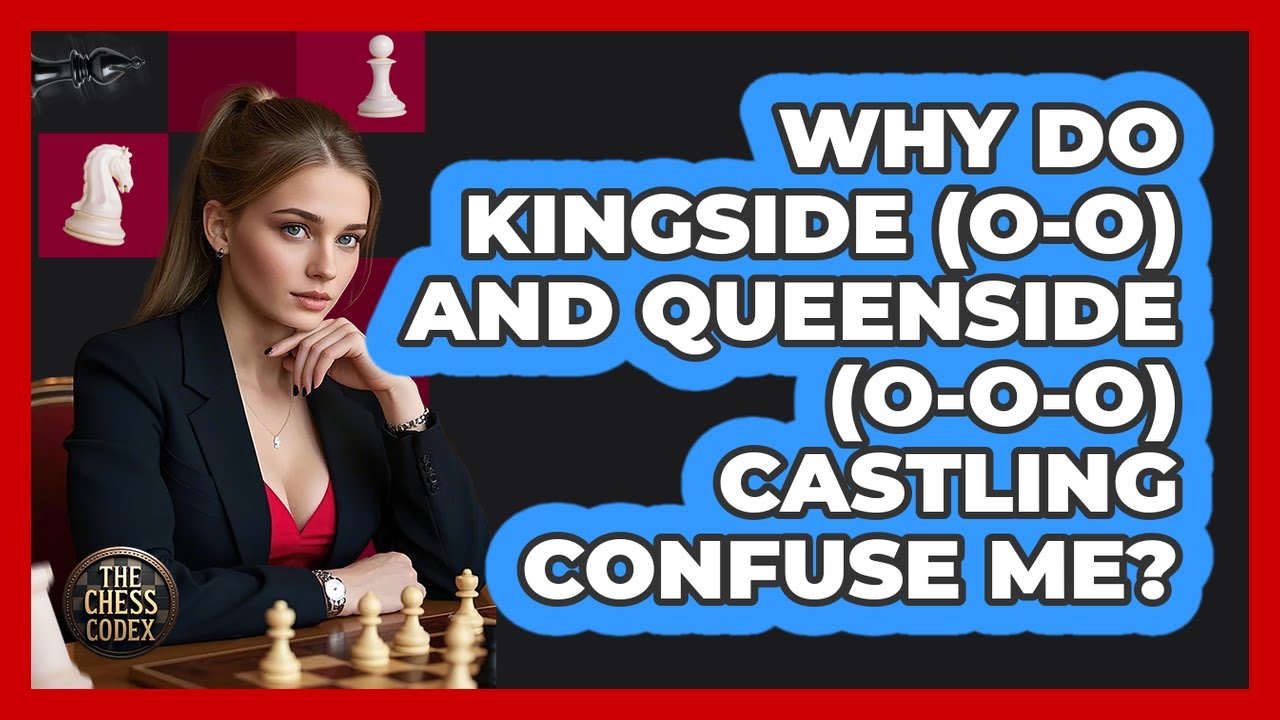 Why Do Kingside (O-O) And Queenside (O-O-O) Castling Confuse Me? - The Chess Codex