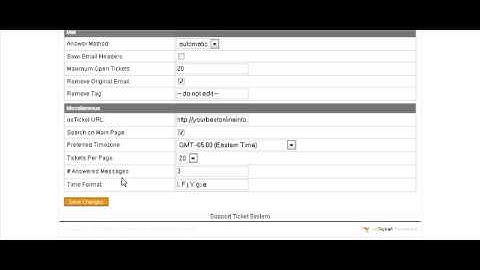 Install and configure OSTicket Support Desk Software