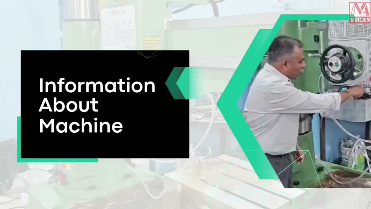 All Gear Radial Drill Machine | 50 MM | Vikas machinery pvt.ltd. | Hardik Mehta |