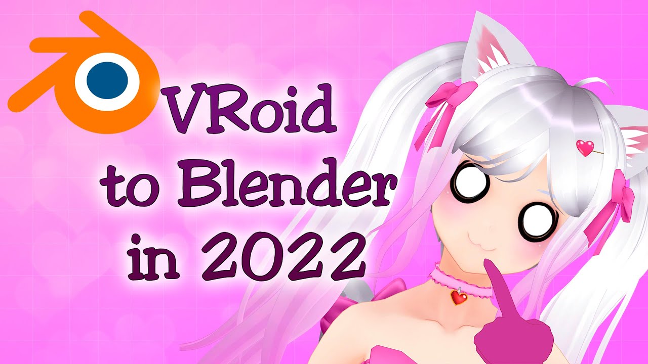 How to: VRoid  to Blender to VRM in 2022 - YouTube