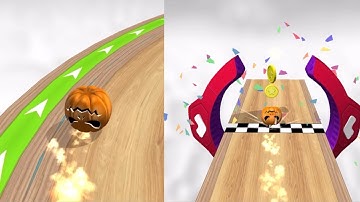 Going Balls Gameplay - Walkthrough Level #164 (Android, iOS)