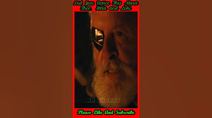 Did You Notice This Similarities Between Thor, Hela And Loki....!! #shorts #youtubeshorts #marvel