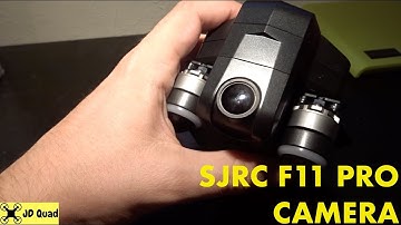 SJRC F11 Pro Camera & Video Basic Analysis Video
