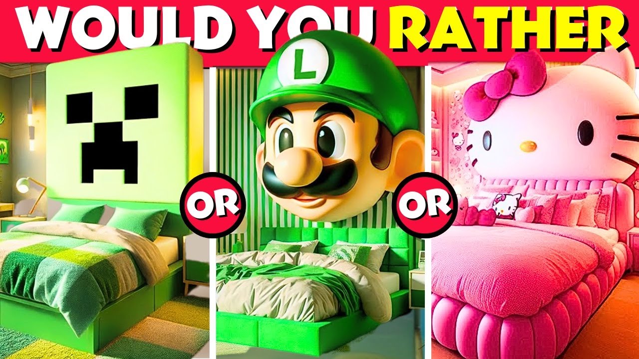 Would You Rather - Build Your Dream House 🤑🏡🌈 Quiz 🧩 - YouTube