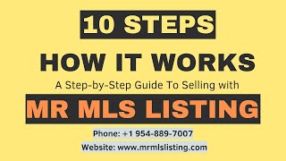 Celebrity How It Works: A Step-by-Step Guide to Selling with MR MLS LISTING Profile