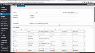 Table Press - How to add links to your tables