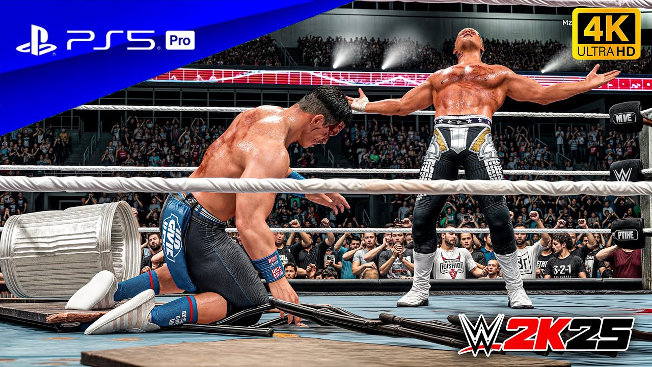 WWE 2K25 - Cody Rhodes vs. John Cena | Street Fight at SummerSlam | PS5™ Pro [4K60]