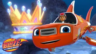 Shark Blaze Saves The Day! | Blaze and the Monster Machines