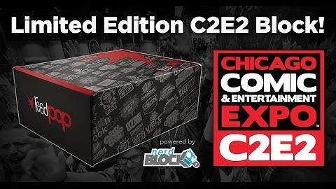 Nerd Block C2E2 Mystery Box Exclusive!