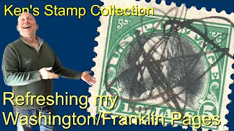 Updating my US Washington Franklin Stamp Pages