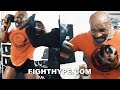 MIKE TYSON SHOWS LOGAN PAUL SCARY KNOCKOUT COMBOS IN NEW TRAINING RESPONSE TO "OLD MAN" JAB
