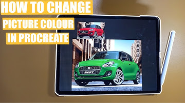 How to Change Image Color with Procreate