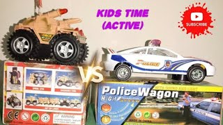 Police Car vs Arms Car | police car for kids unboxing @chatpattoytv @SmythsToys #toypolicecar