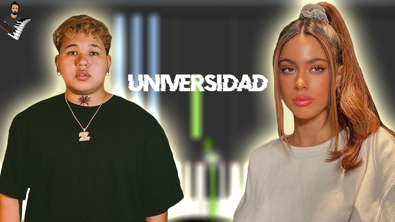 TINI, Beéle - Universidad | Instrumental Piano Tutorial / Partitura / Karaoke / MIDI