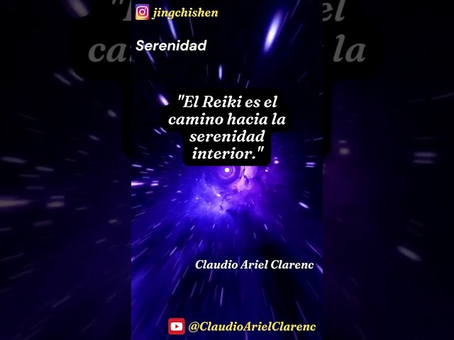 El Reiki es el camino hacia la serenidad interior #reiki #espiritualidad