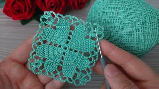 : Wonderful Flower Crochet Pattern: Online Tutorial for Beginners in Crocheting