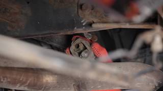 How to replace Brake caliper bracket MERCEDES-BENZ M-CLASS (W163) Tutorial