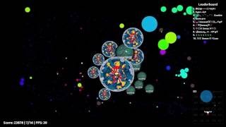 Agar.io | Olirum & Hype - Real Time Split Running #1
